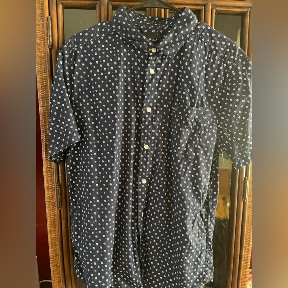 RVCA button up shirt